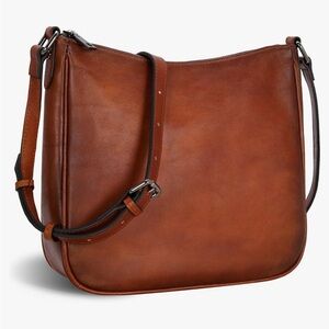 Iswee Women’s Crossbody Bag, Genuine Leather